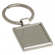 SQUARE ALLOY INJECTION KEYRING.