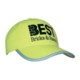 LUMINESCENT SAFETY BASEBALL CAP with Reflective Trim.
