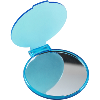 SINGLE POCKET MIRROR in Light Blue