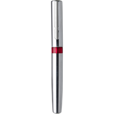 SALZBURG STEEL BALL PEN in Red
