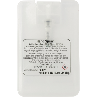 HAND SPRAY (20ML) in Neutral