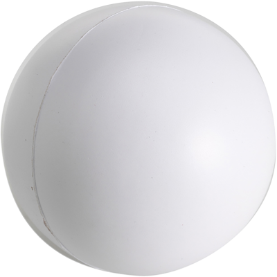 PU FOAM STRESS BALL in White