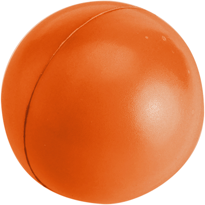 PU FOAM STRESS BALL in Orange