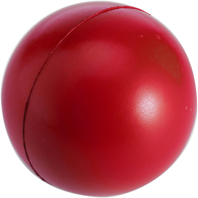 PU FOAM STRESS BALL in Red
