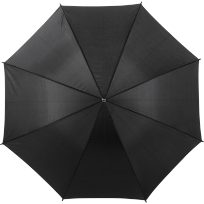 POLYESTER (190T) UMBRELLA in Black