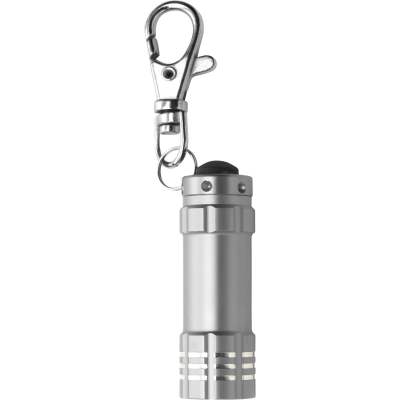 POCKET TORCH 3 LED LIGHTS in Silver