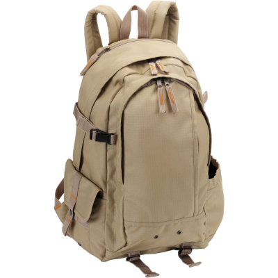 RIPSTOP BACKPACK RUCKSACK in Khaki