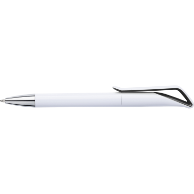 BALL PEN with Geometric Cap in Black