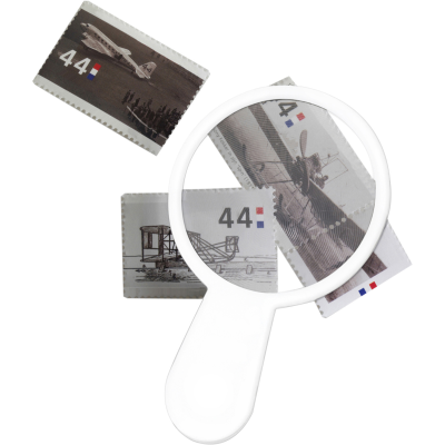 MAGNIFIER GLASS in White