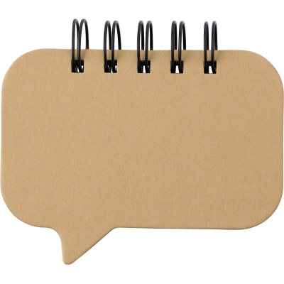 PAPER STICKY NOTES in Brown