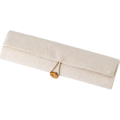 LINEN DRAWING SET in Khaki