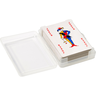 DECK OF CARDS in Red