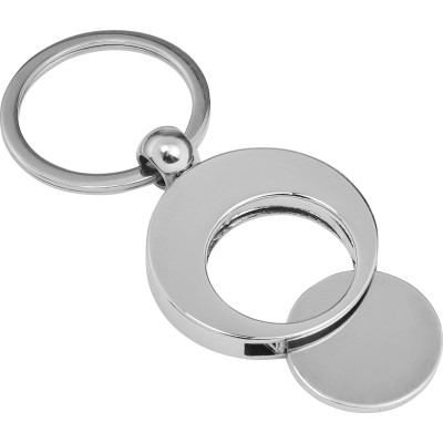 SHOPPING TROLLEY COIN in Silver