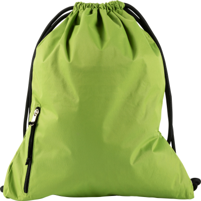 DRAWSTRING BACKPACK RUCKSACK in Pale Green