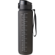 RPET BOTTLE with Time Markings (1000Ml) in Black.