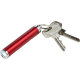 LED TORCH with Keyring in Red.