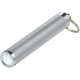 LED TORCH with Keyring in Silver.
