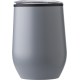 STAINLESS STEEL METAL DOUBLE WALL MUG (300ML) in Grey.