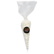 195G SWEETS CONES with Printed Label & Filled with Dextrose Mints.