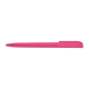 JAG TWIST ACTION FROSTED PLASTIC BALL PEN in Pink.