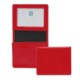 DELUXE BUSINESS CARD DISPENSER in Vibrant Red.