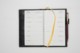 DELUXE WINDSOR LEATHER POCKET DIARY - NOTE BOOK WALLET with Bomb Bound Insert.