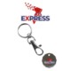 EXPRESS METAL TROLLEY COIN PRINTED.