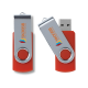 USB TWIST 8 GB in Red.