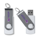 USB TWIST FROM STOCK 4 GB in White.