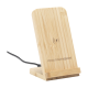 BALOO FSC-100% CORDLESS CHARGER STAND 15W in Bamboo.