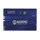 VICTORINOX SWISSCARD CLASSIC in Clear Transparent Blue.