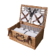 QUALITYTIME PICNIC BASKET in Brown.