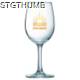 VINA STEMMED WINE GLASS 580ML/20.