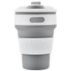 COLLAPSIBLE CUP in Grey.