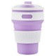COLLAPSIBLE CUP in Purple.