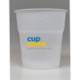 COMPOSTABLE FROSTED SAMPLE CUP.