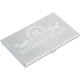 ALUMINIUM METAL BUSINESS CARD HOLDER.