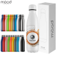 MOOD POWDER COATED VACUUM BOTTLE - 500ML.