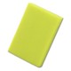 COLOURFUL RECTANGULAR ERASER in Neon Fluorescent Yellow.