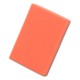COLOURFUL RECTANGULAR ERASER in Neon Fluorescent Orange.