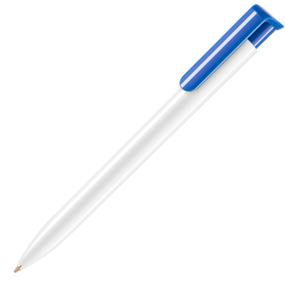 ABSOLUTE EXTRA BALL PEN - WHITE - LIGHT BLUE