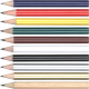 MINI WOOD PENCIL with No Eraser.