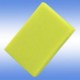 COLOURFUL ERASER in Neon Fluorescent Yellow.