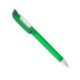 ALLSTAR FROST EXTRA BALL PEN with Frosted Green Barrel & Satin Silver Chrome Trim.