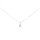 NECKLACE VIOLETTE SILVER.