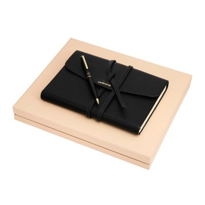 NOTE BOOK A5 VIOLETTE BLACK