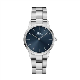 WATCH ICONIC LINK ARCTIC SILVER&BLUE D28.