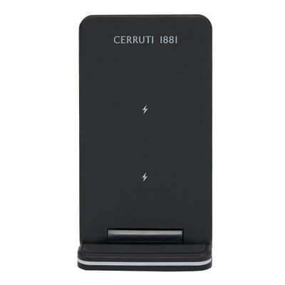 CORDLESS CHARGER CUBE BLOCK BLACK