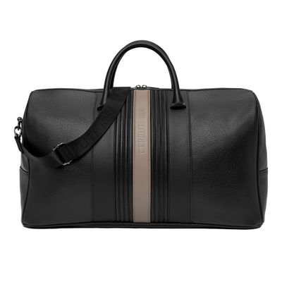 TRAVEL BAG DELANO TAUPE & BLACK
