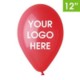 PRINTED LATEX BALLOON 12 INCH.